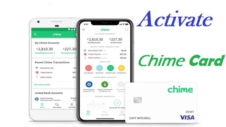 how to activate my chime card without the app
