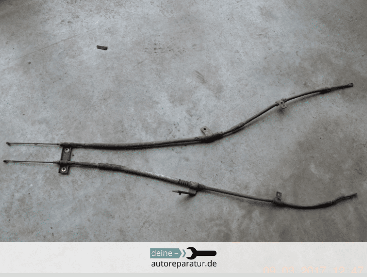 rechts hinten Hinterachse 2 x Handbremsseil FORD MONDEO III links