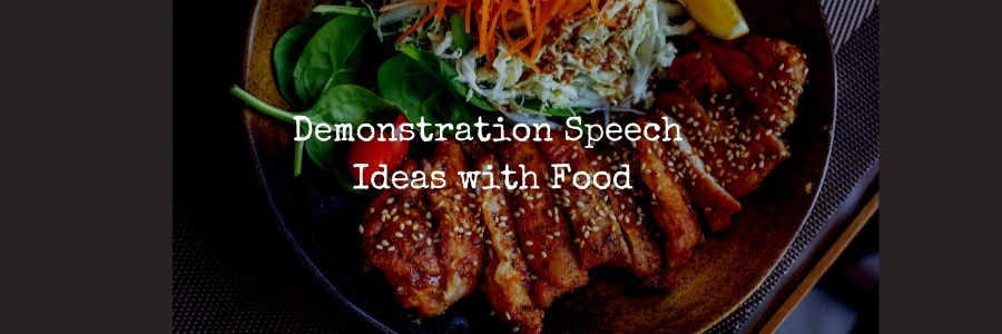 70+ Demonstration Speech Ideas with Food - Elimu Centre