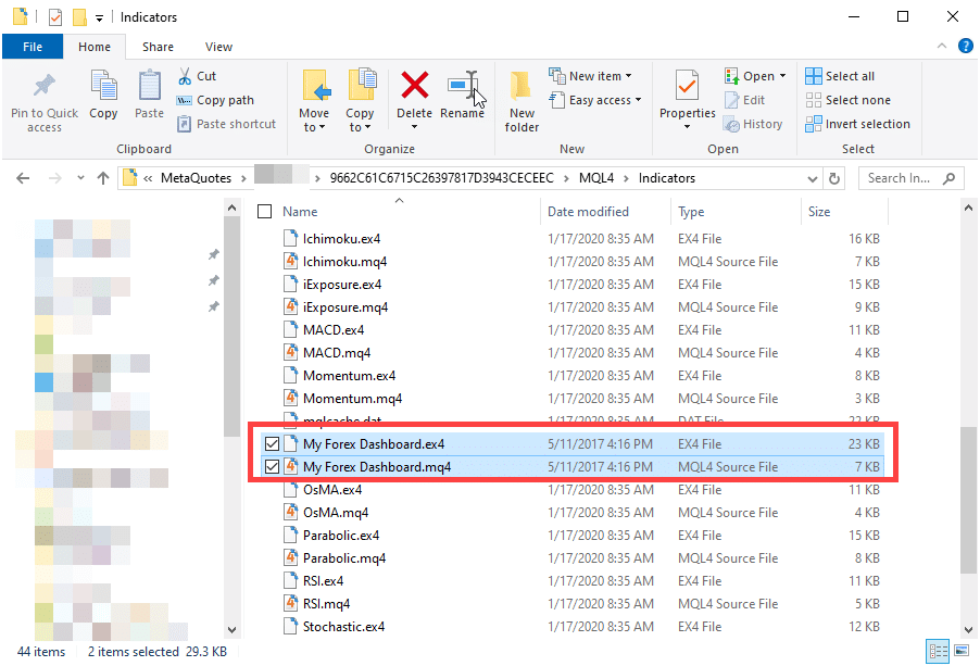 How to install a MT4 Custom Indicator