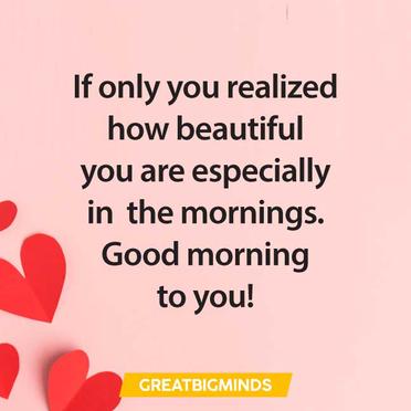 good morning beautiful love quotes
