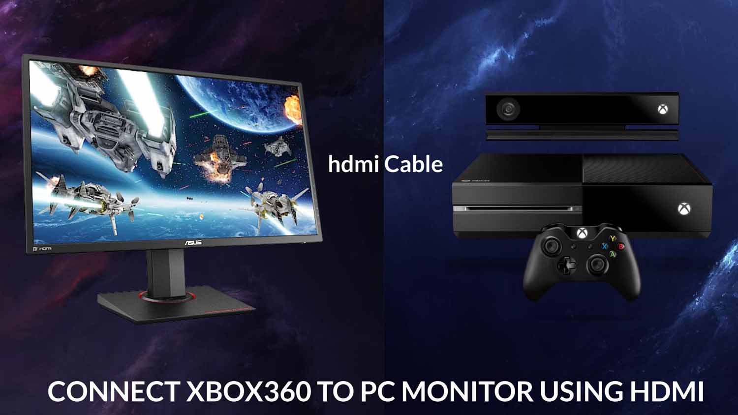 how to connect xbox to computer with hdmi