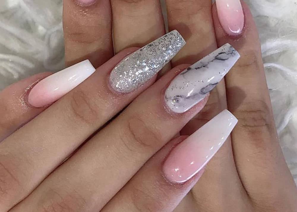 30+ Pretty Nail Designs with Diamonds to be Trendy In 2023 –  EntertainmentMesh