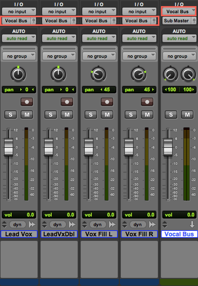 protools 12 fader link