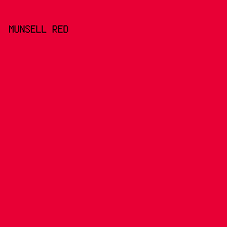 E80035 - Munsell Red color image preview