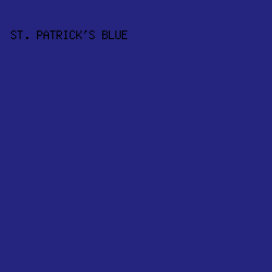 252580 - St. Patrick's Blue color image preview