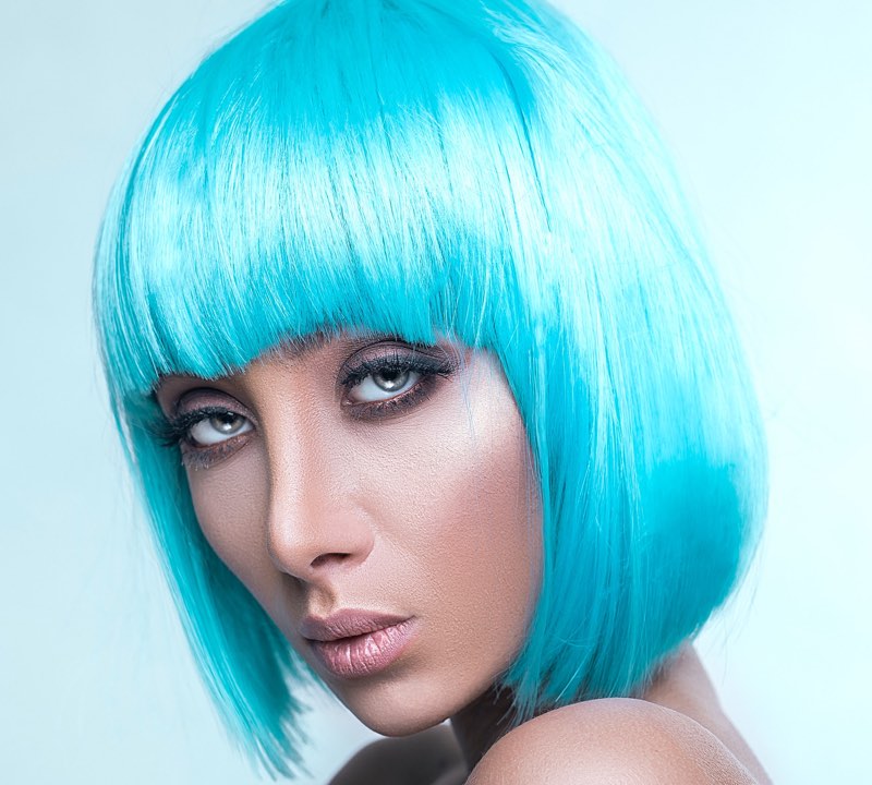 Aqua Hair Color Scheme » Image » 