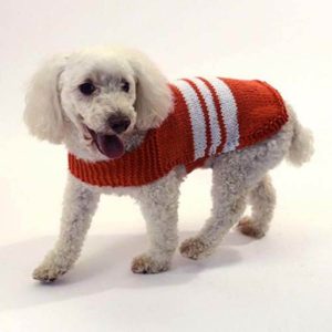 knitting pattern dog jumper free