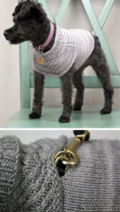 knitting patterns for dog sweaters for beginners