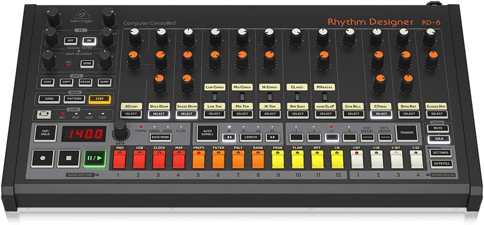 Behringer RD-8 Drum Machine Best Review Of 2023 | Zeto To Drum